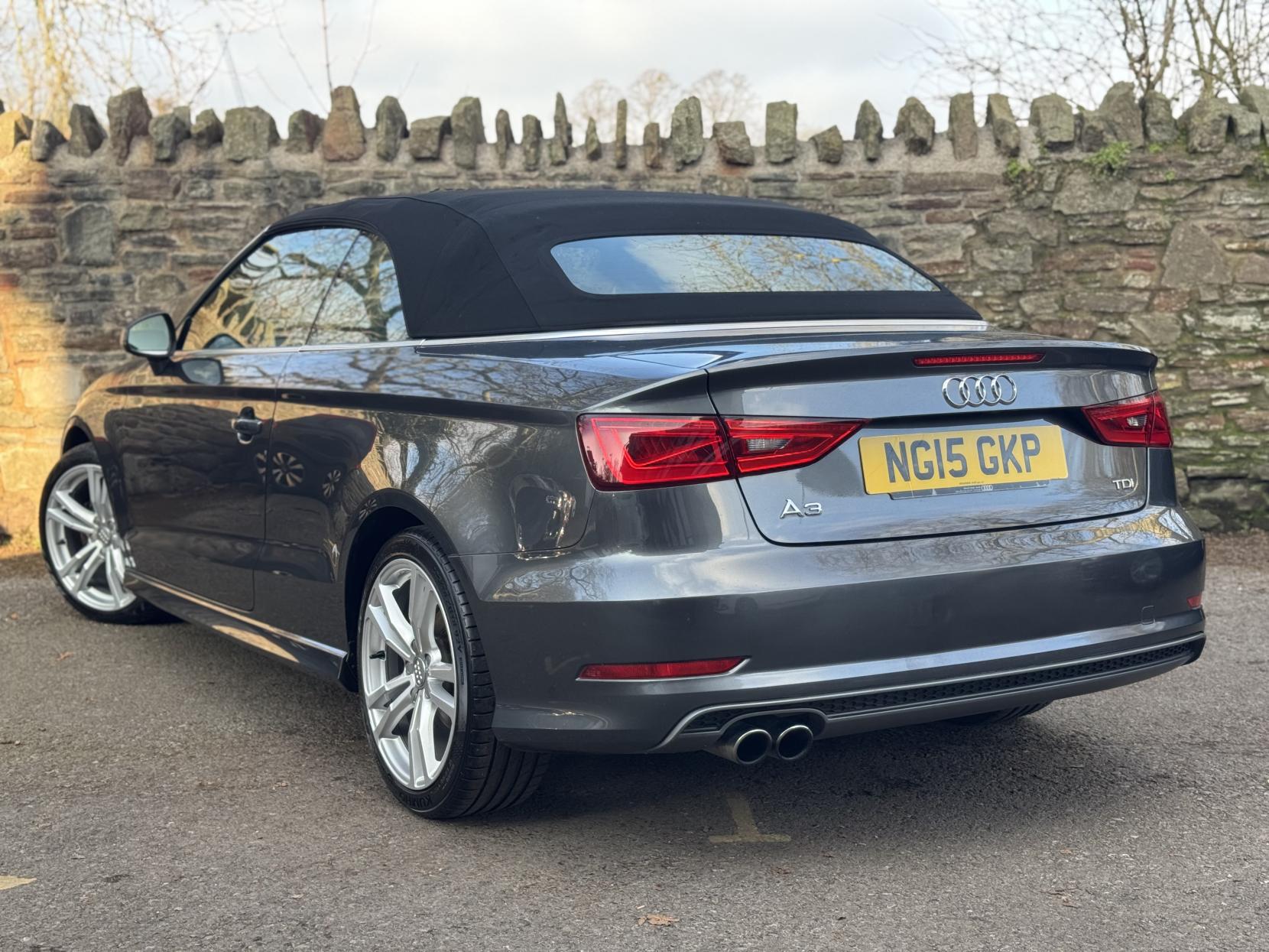 Audi A3 Cabriolet 2.0 TDI S line Convertible 2dr Diesel Manual Euro 6 (s/s) (150 ps)