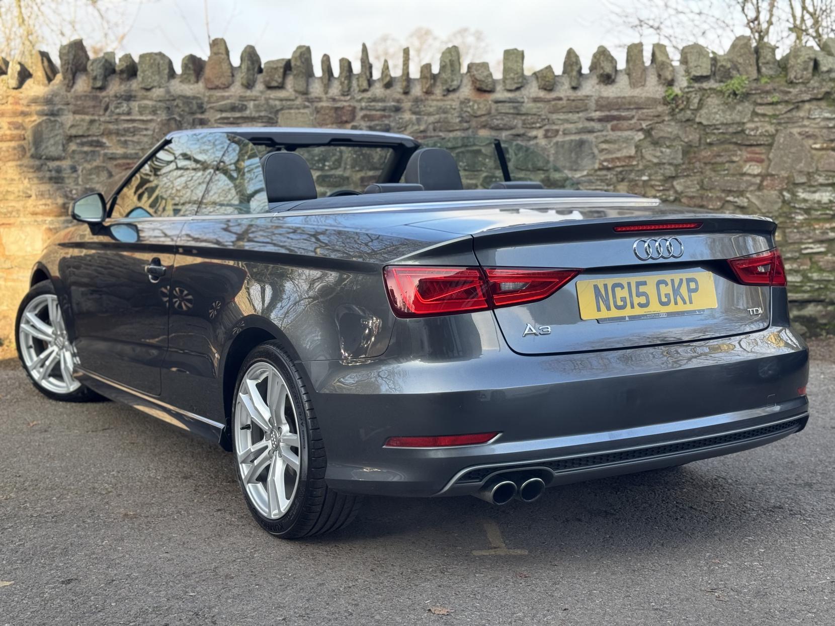 Audi A3 Cabriolet 2.0 TDI S line Convertible 2dr Diesel Manual Euro 6 (s/s) (150 ps)