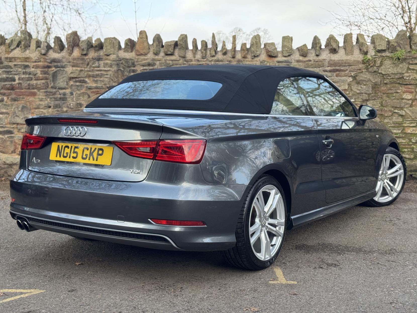 Audi A3 Cabriolet 2.0 TDI S line Convertible 2dr Diesel Manual Euro 6 (s/s) (150 ps)