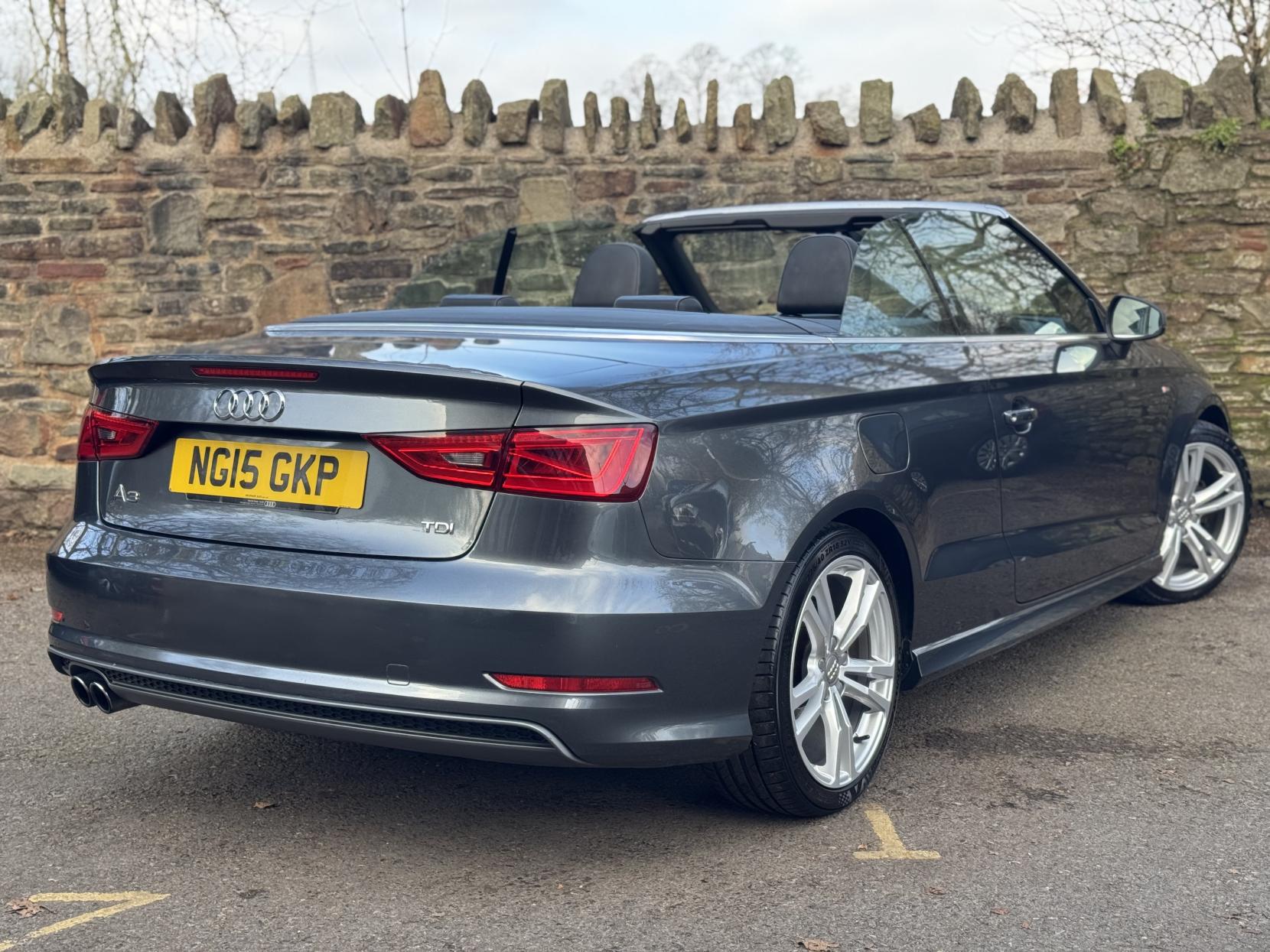 Audi A3 Cabriolet 2.0 TDI S line Convertible 2dr Diesel Manual Euro 6 (s/s) (150 ps)