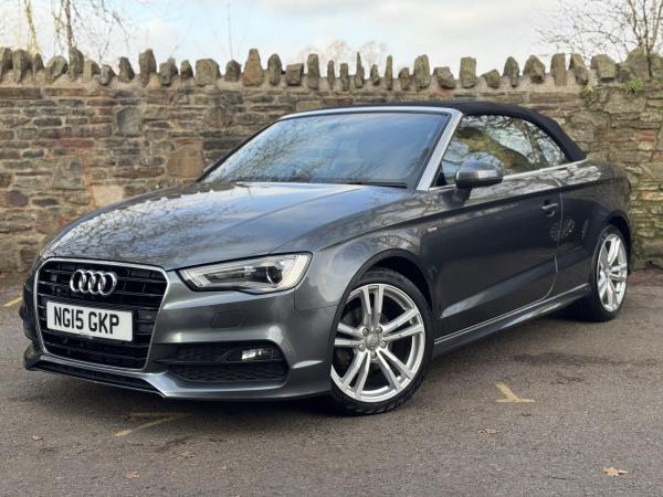 Audi A3 Cabriolet 2.0 TDI S line Convertible 2dr Diesel Manual Euro 6 (s/s) (150 ps)